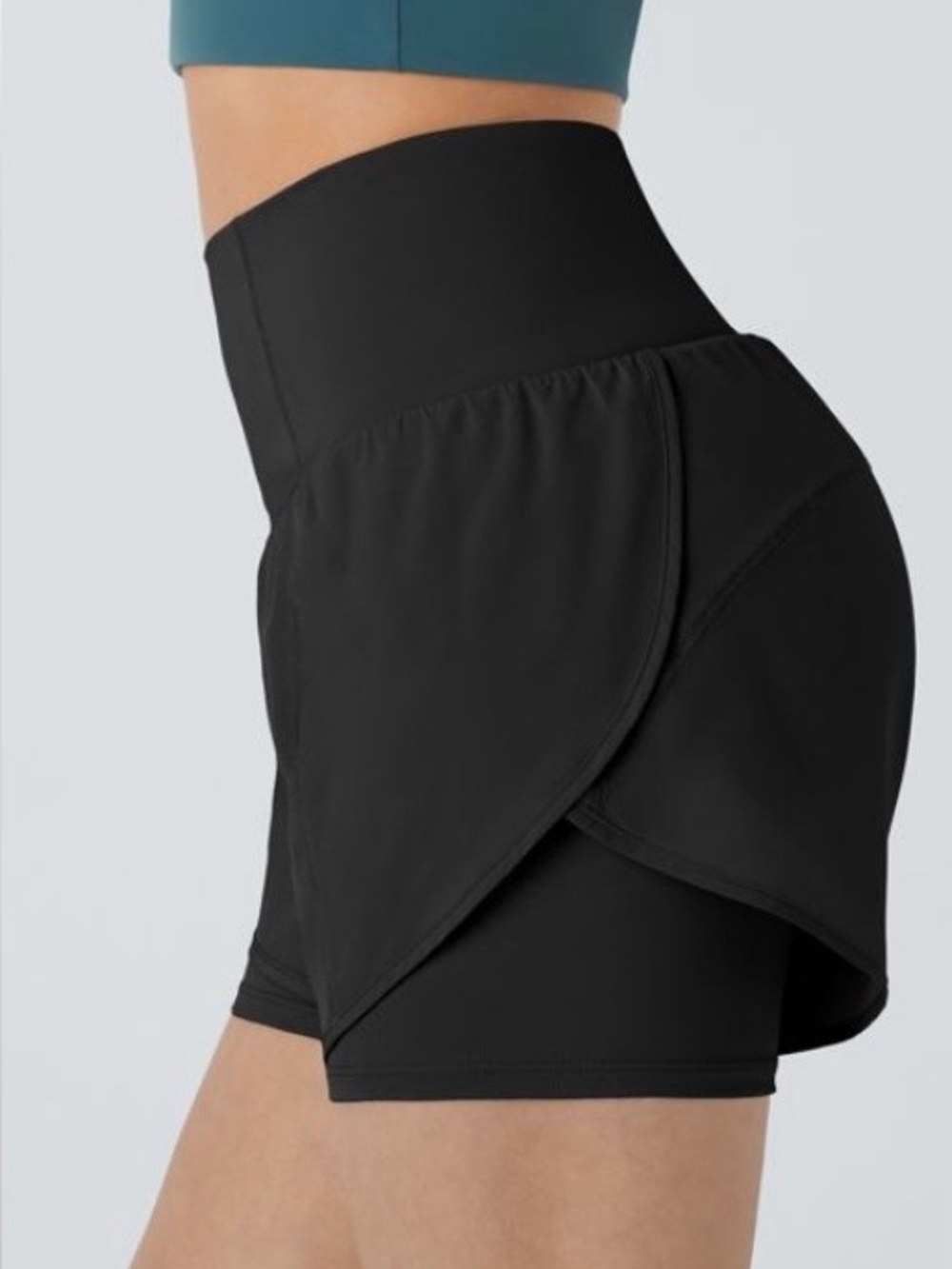 XLARGE. HALARA 2 In 1 RUNNING SHORTS 4.5” - Picture 3 of 11